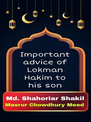 cover image of Important advice of Lokman Hakim to his son